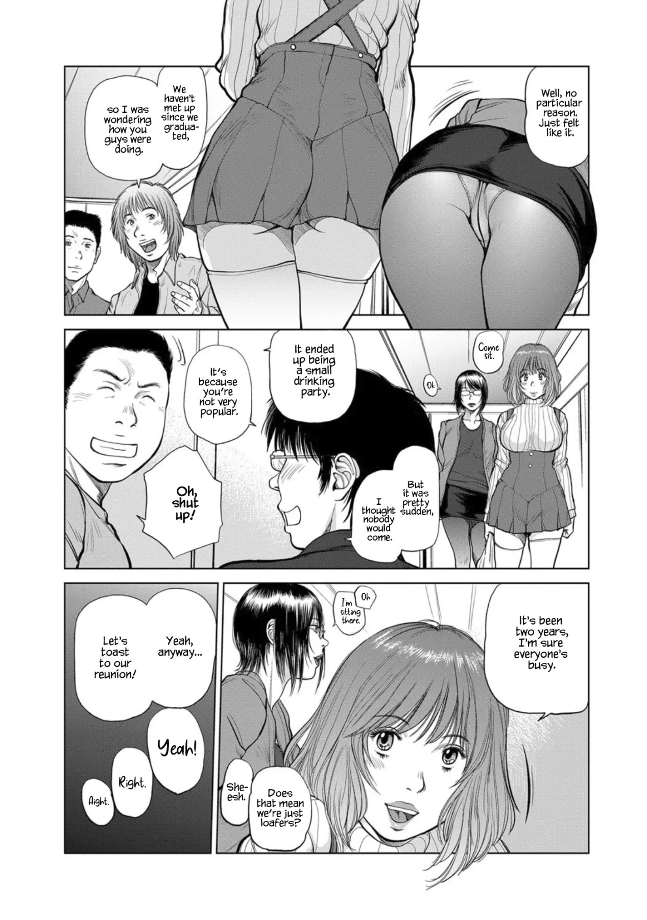 Hentai Manga Comic-Rings & Earrings ~Reunion Feast~-Read-3